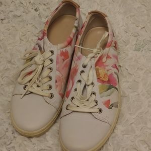 Ecco floral shoes womens 39